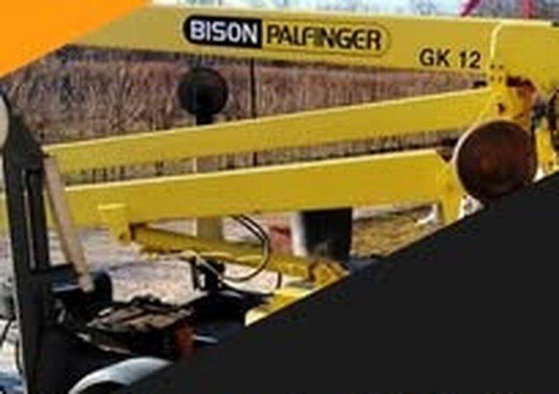 BÉRELHETŐ!!!! 2000 BISON PALFINGER GK-12 kosaras emelő