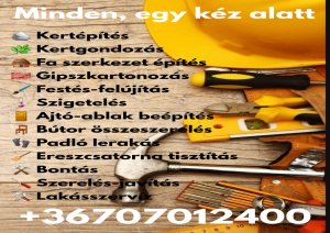Minden, egy kéz alatt
