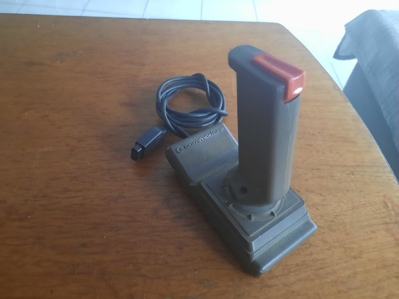 retro commodore joystick