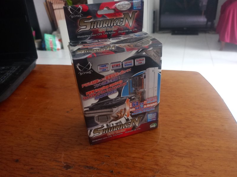 Shuriken CPU Hütő