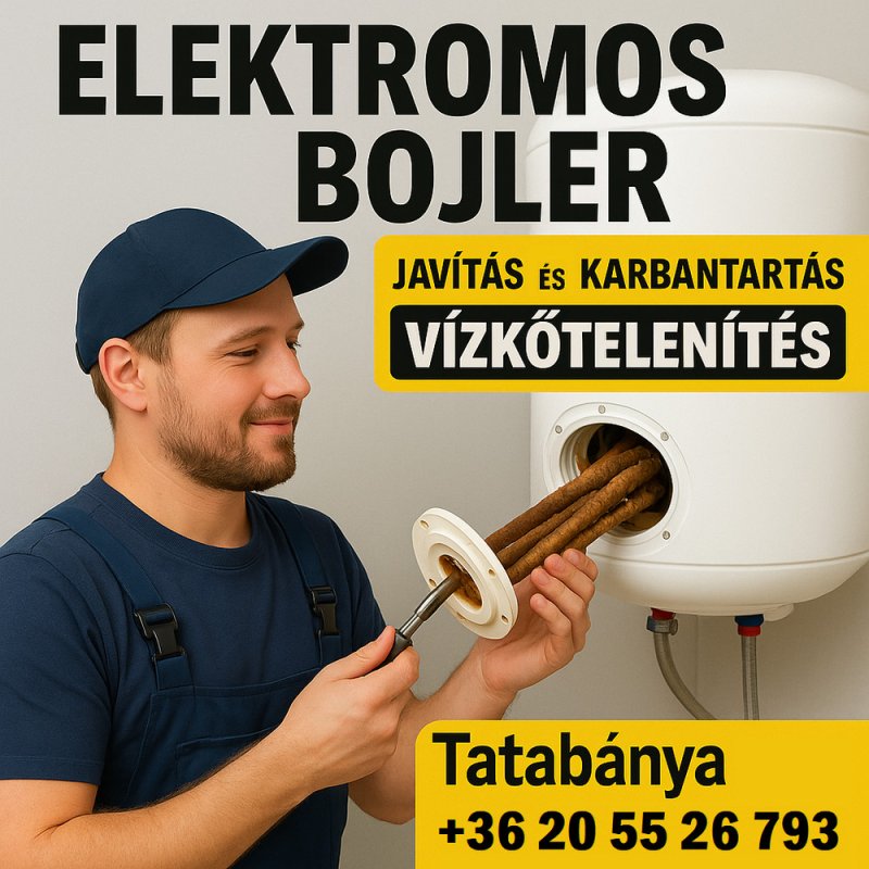 Elektromos Bojler szerelő Tatabánya