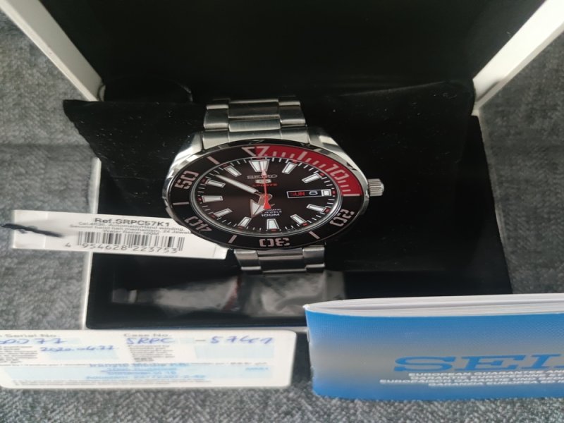 Seiko Srpc57K1 automata férfi karóra