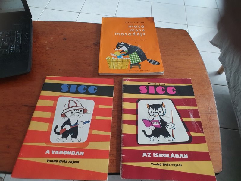 retro Sicc a vadonban,Sicc az iskolában,Mosó Masa mosodája