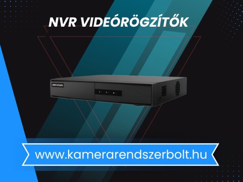 Asztali IP NVR videórögzítő egységek