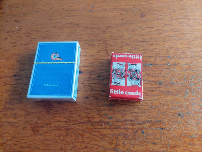 Little cards mini franciakártya (póker,römi,stb)
