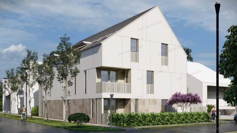 Újonnan épülő luxus társasházban 67,22 m2-es lakás leköthető Hajdúszoboszlón