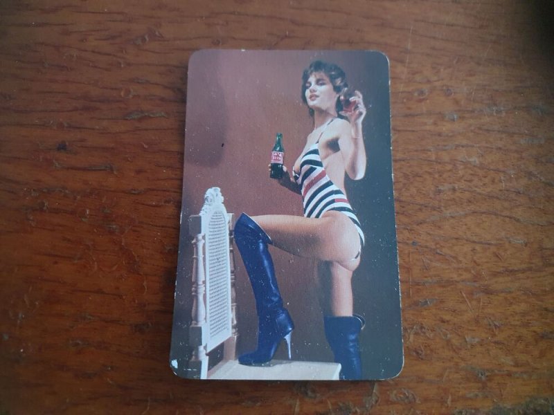 retro csajos kártyanaptár Borsod megyei Gyümölcsszesz és üditő vállalat.