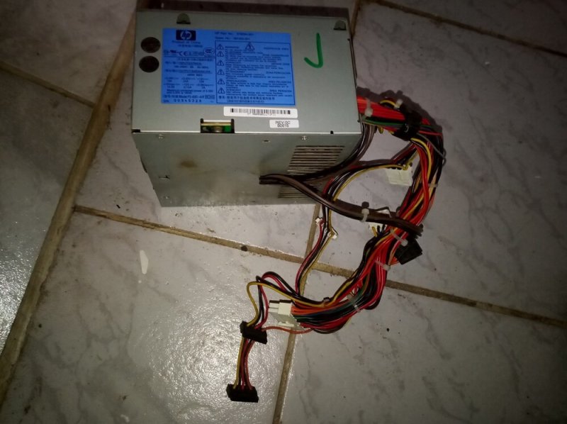 HP PS6361-4HF 365W-os tápegység számítógépbe tesztelt, működő