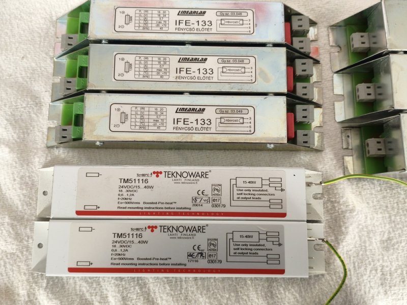 Ikarus új fénycső inverter új fénycső előtét =24V Fok-Gyem