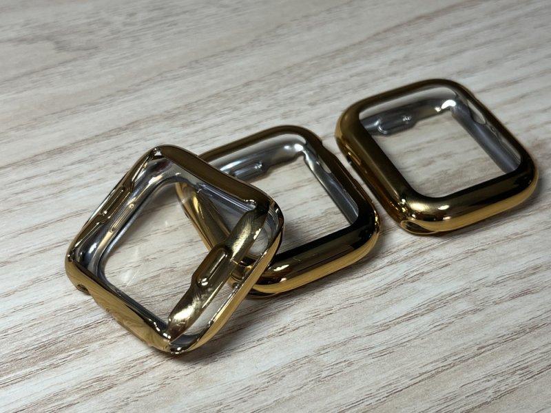 Apple Watch arany színű szilikon védőtok