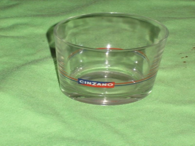 Cinzano-s pohár 5db