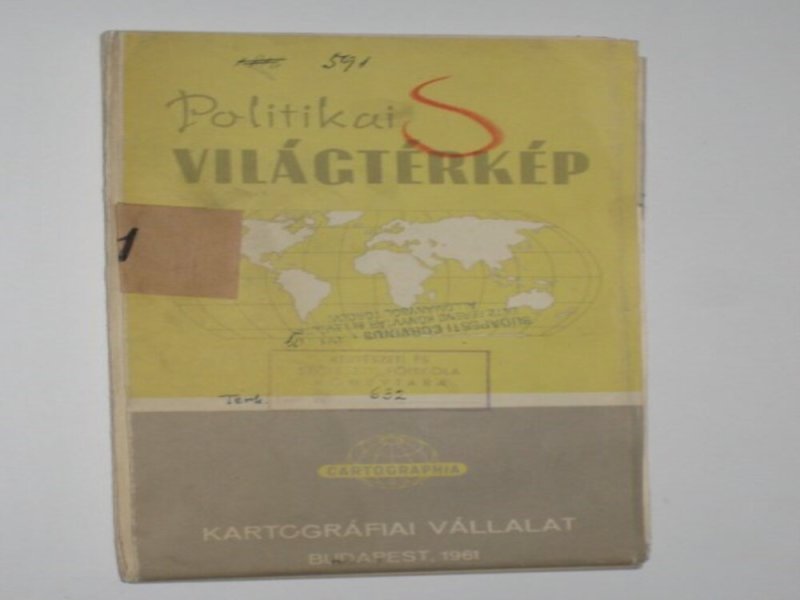 Politikai világtérkép 1961