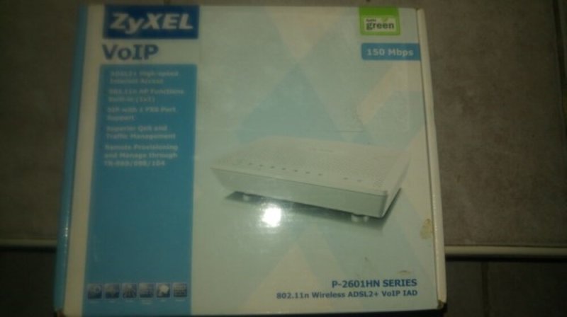 Zyxel P-2601HN-F1 ADSL modem, Wifi-s