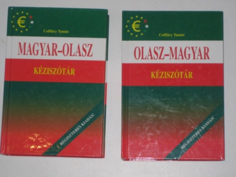 Csiffáry Olasz - magyar, magyar - olasz kéziszótár