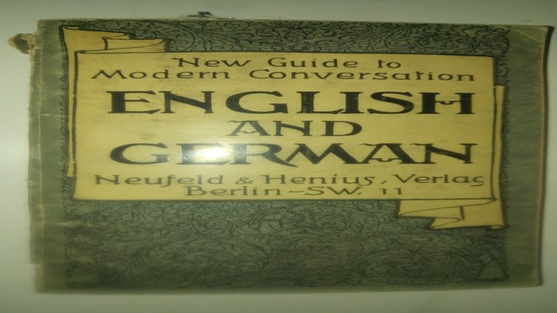 New guide to modern conversation in English and German (angol és német