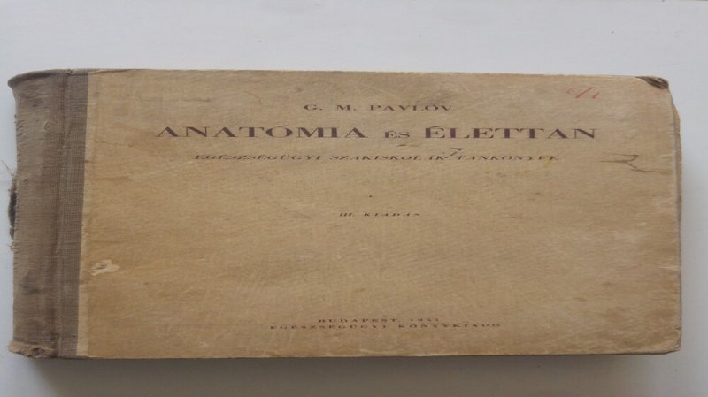 G. M. Pavlov Anatómia és élettan