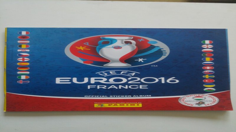 Panini uefa Euro 2016 France - magyar válogatott poszterrel