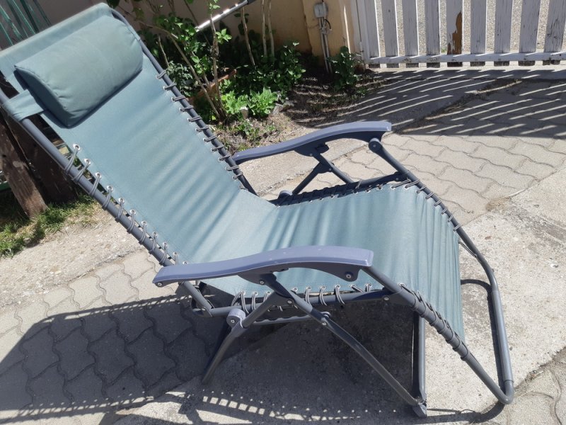 JYSK relax kerti strandfotel, kemping szék napozóágy