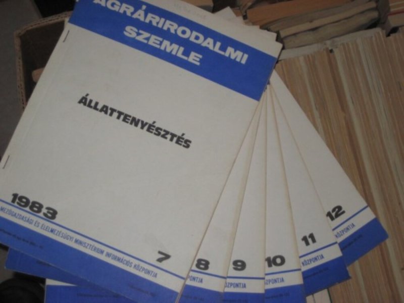 Agrárirodalmi szemle 1983 7.-12. (állat)