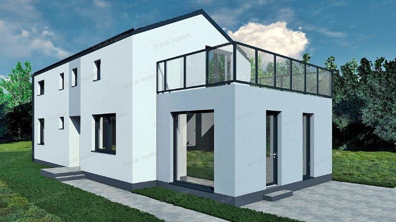 Új építésű - energiatakarékos - családi ház Győr-Bácsán! 