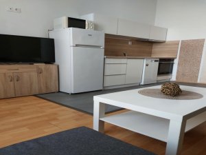 Azonnal költözhető klímás, nappali + 1 hálószobás lakás kiadó!