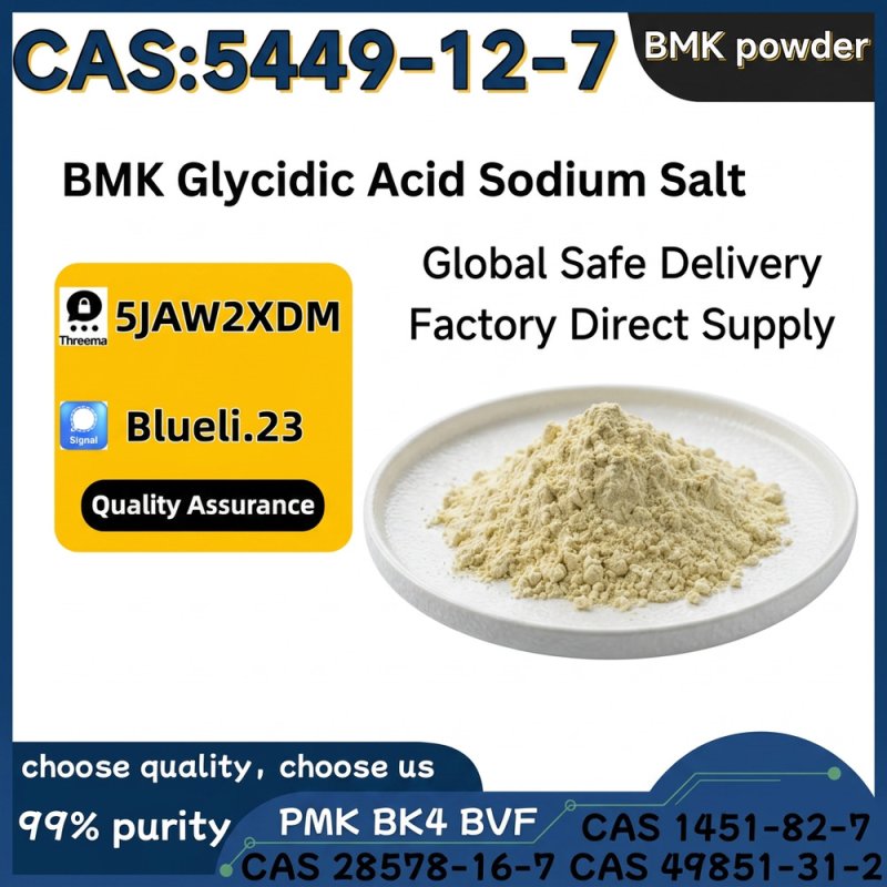 High Purity BMK Glycidic (Acid) Sodium Salt CAS:5449-12-7 99% Powder Stable Supply