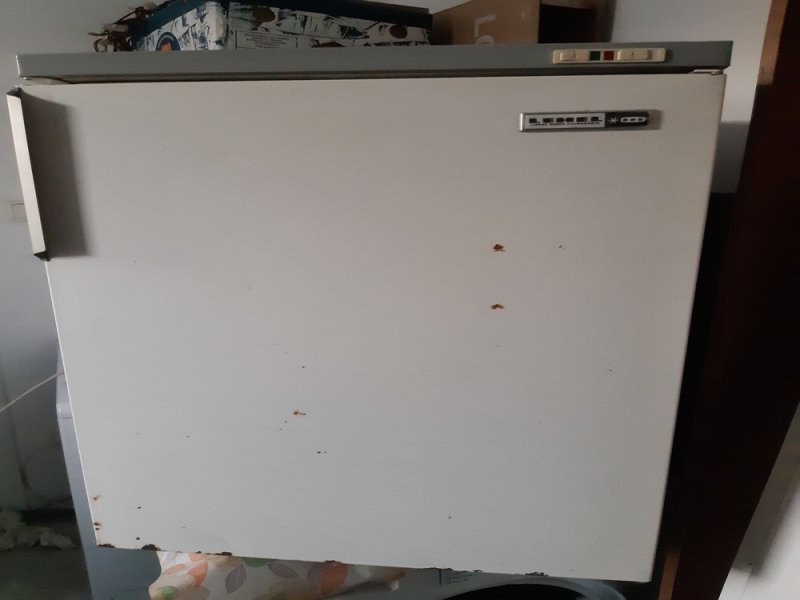 Retro LEHEL 3 fiókos kis fagyasztó működő