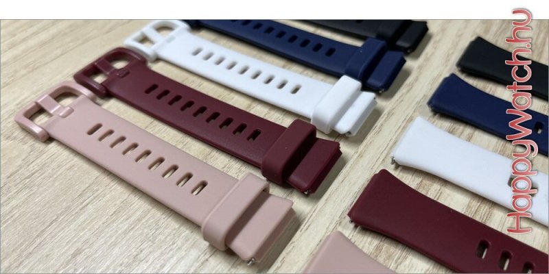 Huawei Band 7 színes szilikon óraszíj eladó