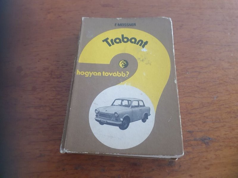retro Trabant könyv