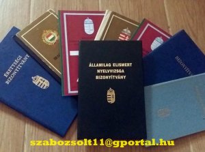 ✅Eladó érettségi, diploma, nyelvvizsga, OKJ BIZIK!
