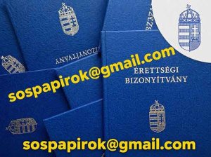 Érettségi, okj, diploma eladó. sospapirok@gmail.com