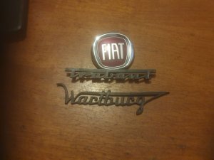 retro autó feliratok(Wartburg,Trabant Fiat)