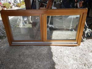 Fa tok osztó nélküli bukó-nyiló hőszigetelt 172 x 82 cm 2 réteg üveg kép szerinti szép állapot esetleg csere is 55 ezer ft.