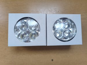 Új Nappali menetfény LED kerek 90mm 1pár 12V/24V