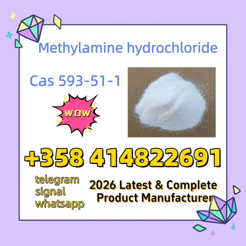 CAS 593-51-1 Methylamine hydrochloride Factory Supply High Purity 100% Safe Delivery
