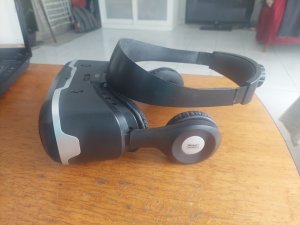 3D VR szemüveg MAC AUDIO fejhallgatós