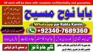 Amil Baba In Bahawalpur, Sargodha, Sialkot, Sheikhupura, Rahim Yar Khan, Jhang, Dera Ghazi Khan & Gujrat | NO#1 Officially
