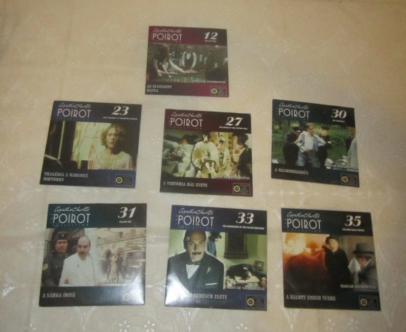 Poirot DVD-k
