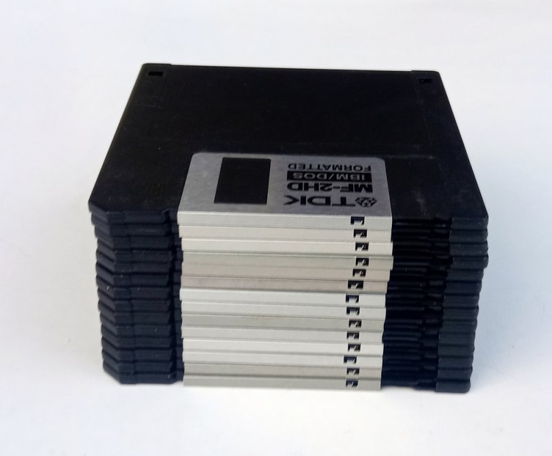 3,5" Floppy lemez HD