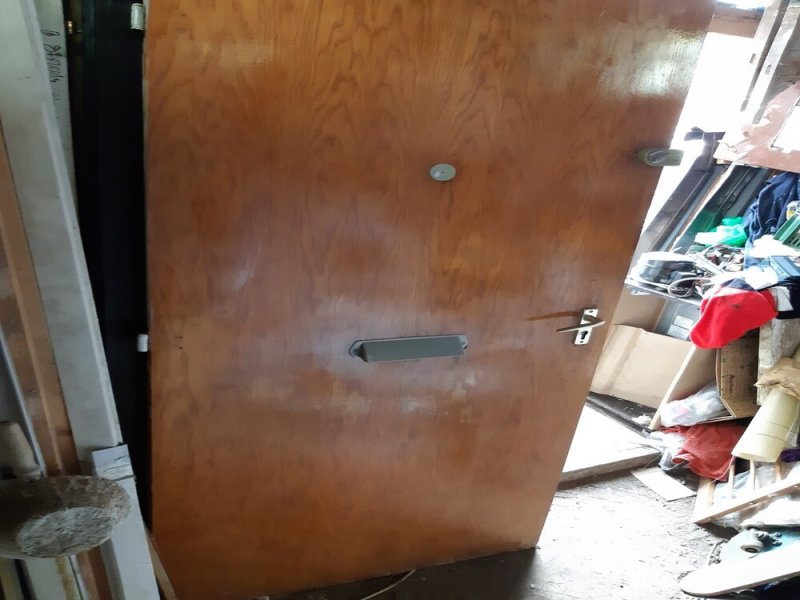 Beltéri bejárati ajtó 87x203cm balos tok nélkül