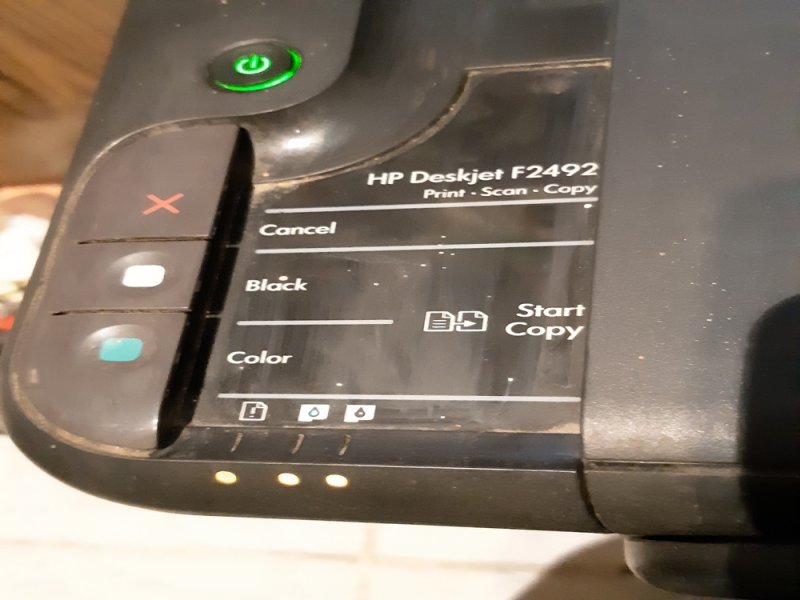 HP Deskjet F2492 multifunkciós nyomtató