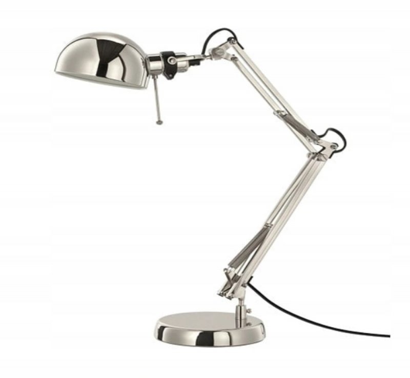 Ikea Forsa asztali lámpa-ezüst