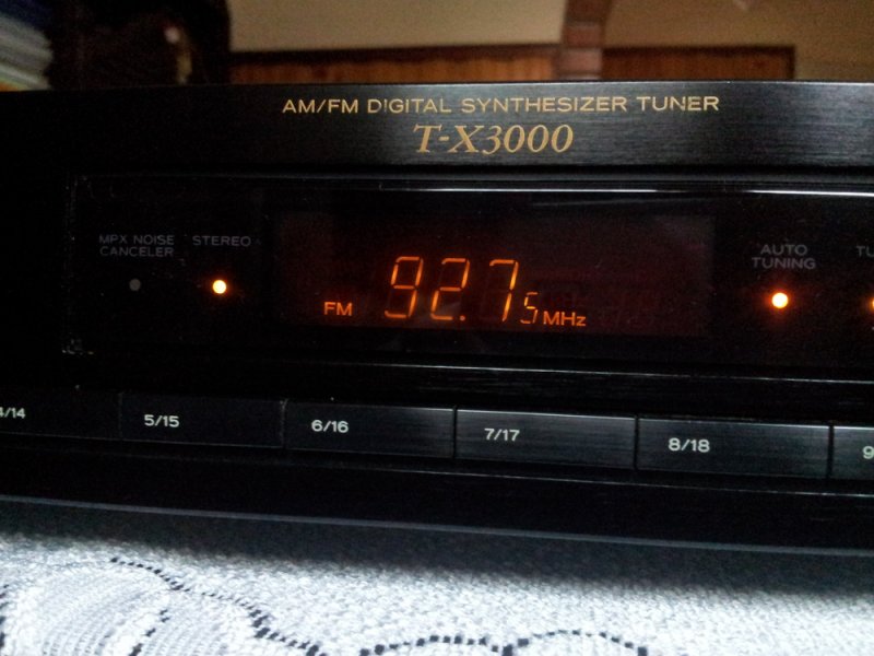 Teac T-X3000 AM/FM vevő Rádió,Tuner