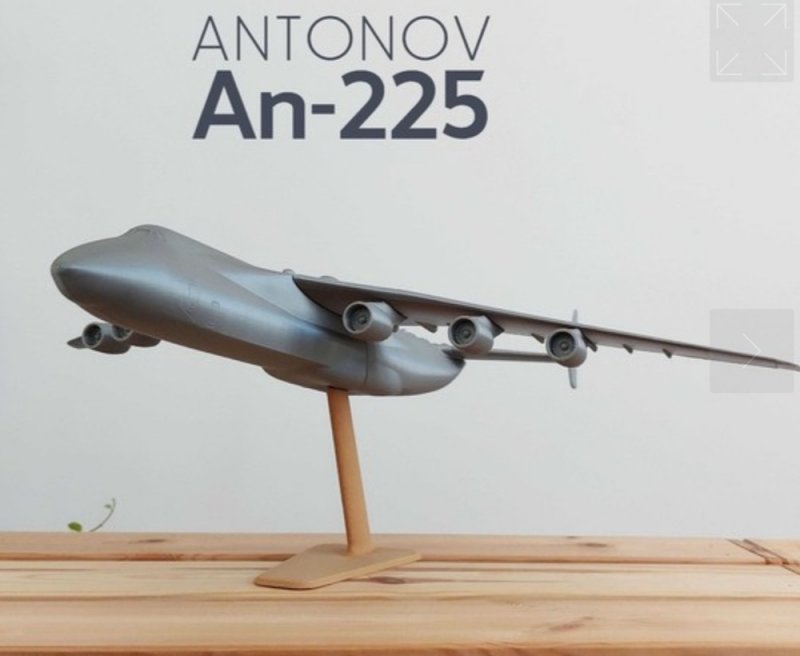 Antonov 225 // egyéb 3D nyomtatott termékek