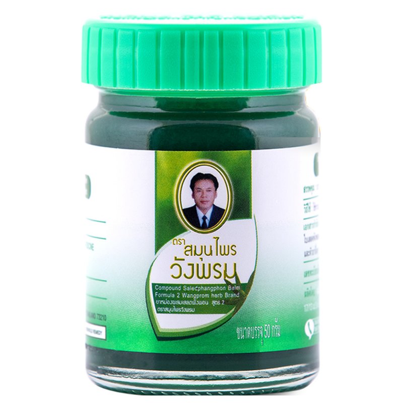 Wang Prom Herb Thai balzsam - Zöld 50g