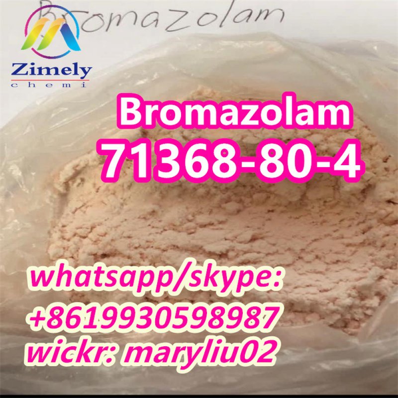 CAS 71368-80-4,Bromazolam powder with in stock