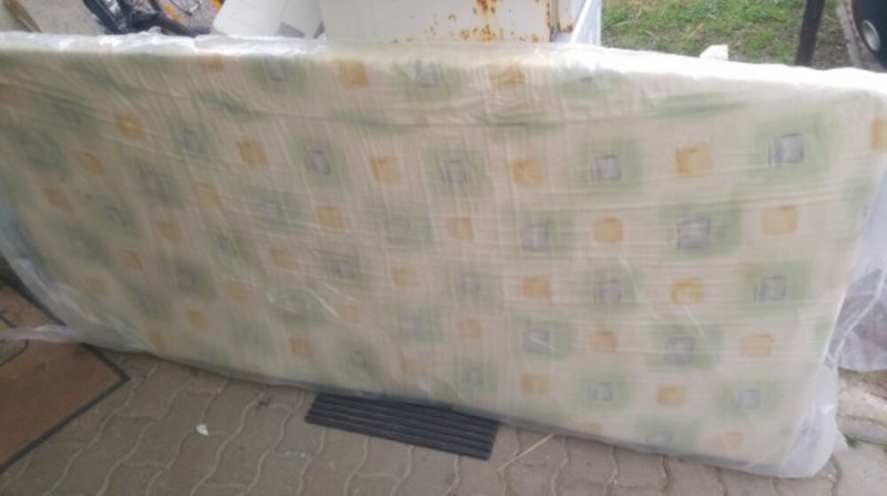 Virágmintás matrac 90x200cm szivacs
