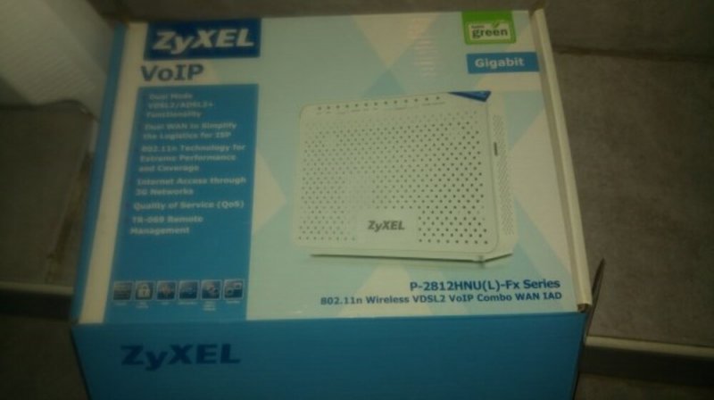 Zyxel P-2812Hnu-F1 DSL modem, Wifi-s, USB