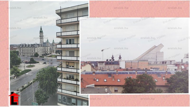 Győr-Belvárosban nappali+ 2szobás lakás eladó