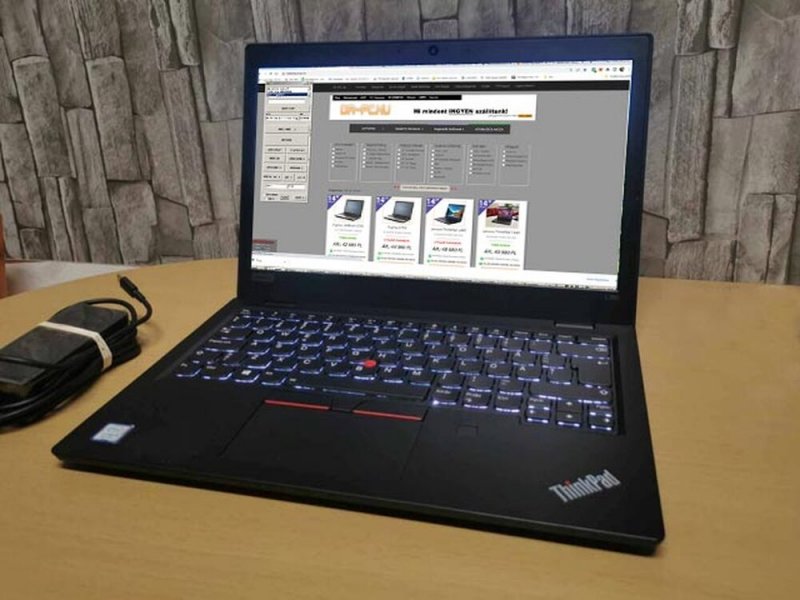 Felújított notebook: Lenovo ThinkPad L380 (magyar billentyűzetes) a Dr-PC.hu-nál